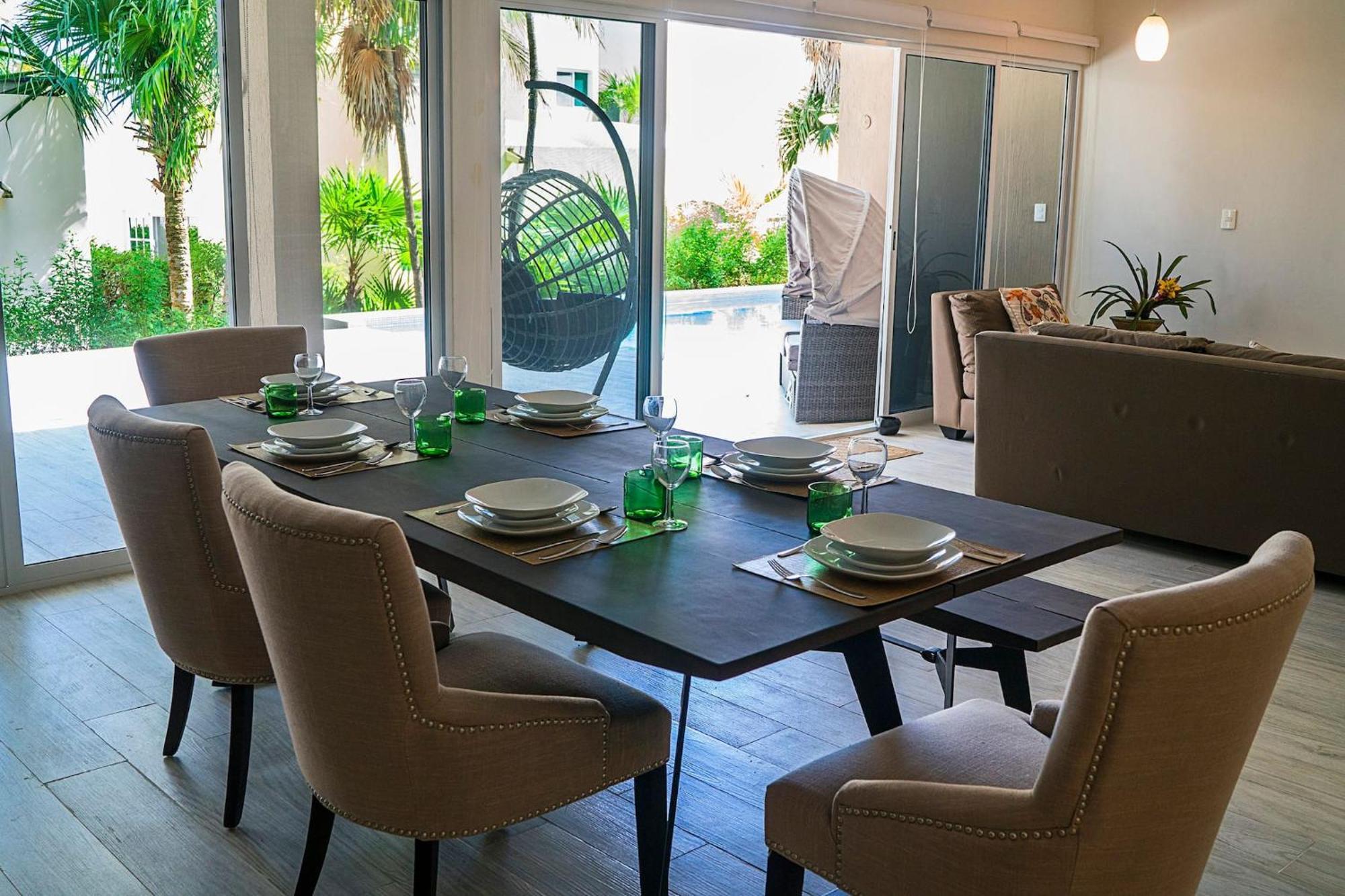 3Br Casa Matuk I Steps From Spectacular Beach I Private Pool Playa del Carmen Buitenkant foto